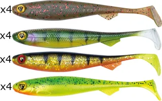 Fox Rage Slick Shad Lure Kits 11cm UV 16pc