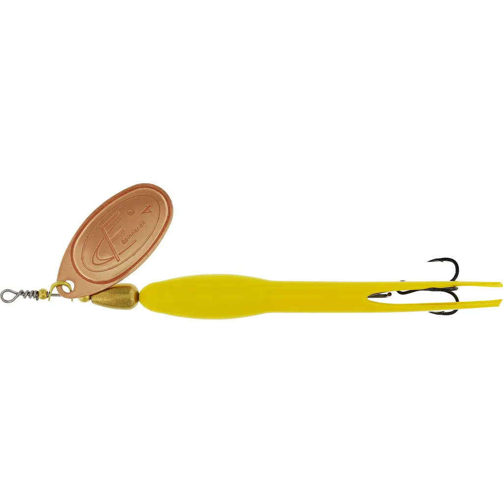 Westin FC Downstream Spinner #4 30g Flouro Yellow Copper Blade