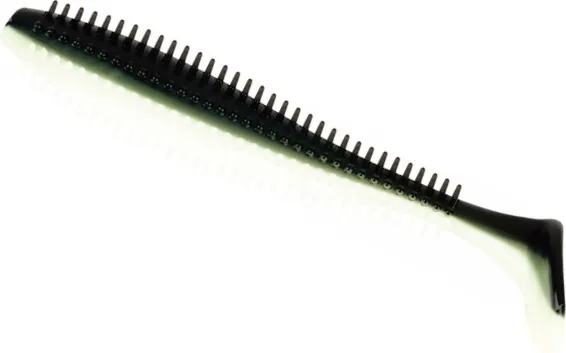 Fox Rage Spikey Shad Gummifische 12cm Black N White