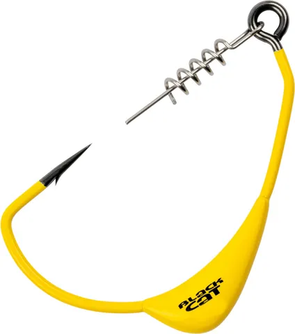 Black Cat Mega Offset Hook #10/0 Bare