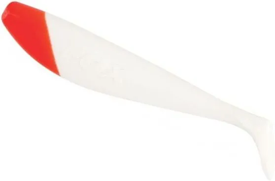 Fox Rage Zander Pro Shad Softbait 10cm Red Head Rolling