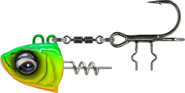 Savage Gear Monster Vertical Heads #1 40g Chartreuse