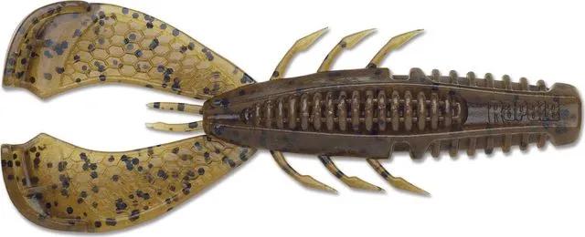 Rapala CrushCity Cleanup Craw Softbait 7pc 8g 9cm Green Pumpkin