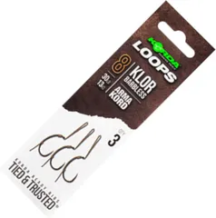 Korda Loop Rigs Klor Barbless #8