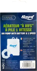 Ragot Aerateur A Piles Eco 0.8L/min