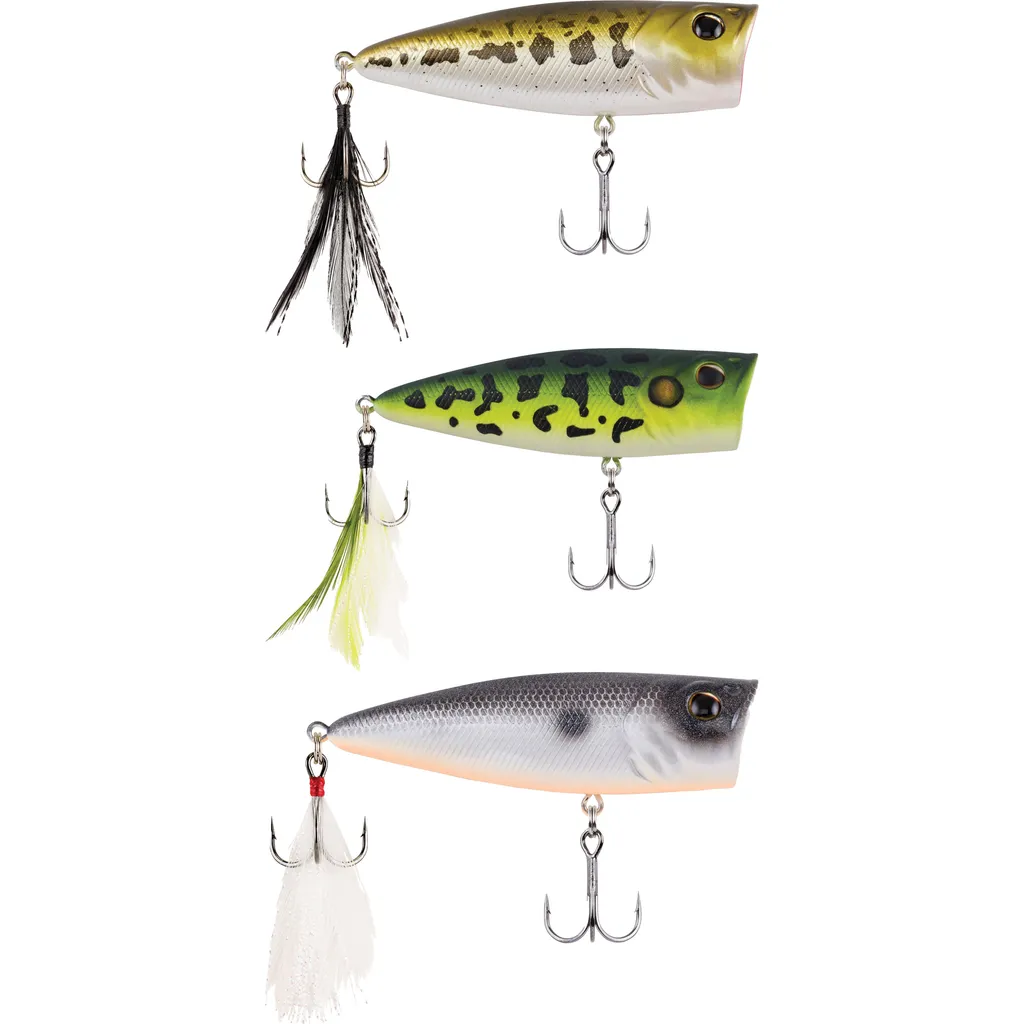 Berkley Bullet Pop Topwater 3-Pack 6cm 6g Assorted