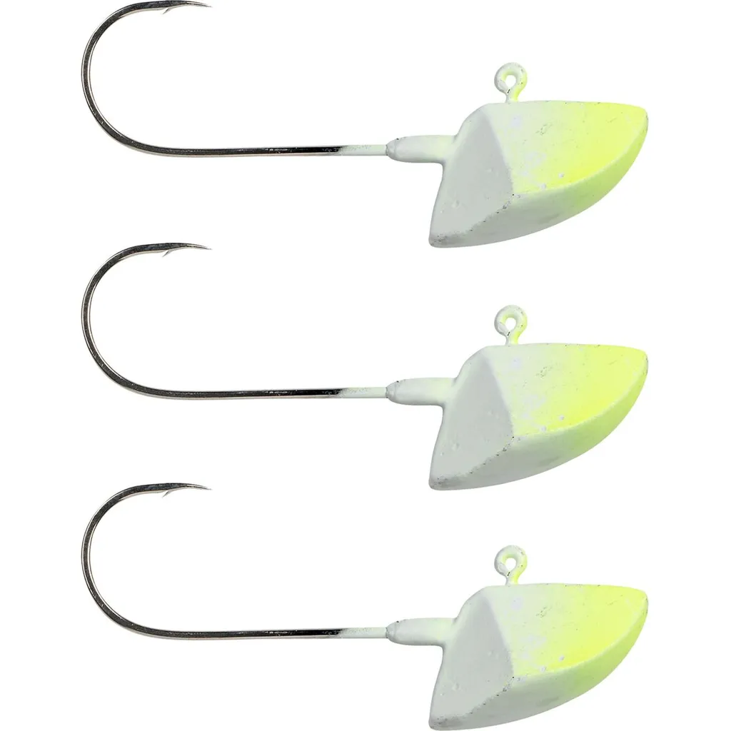 Spro Erie Jighead Gripper Jig 22 24g #5/0 Yellow/White