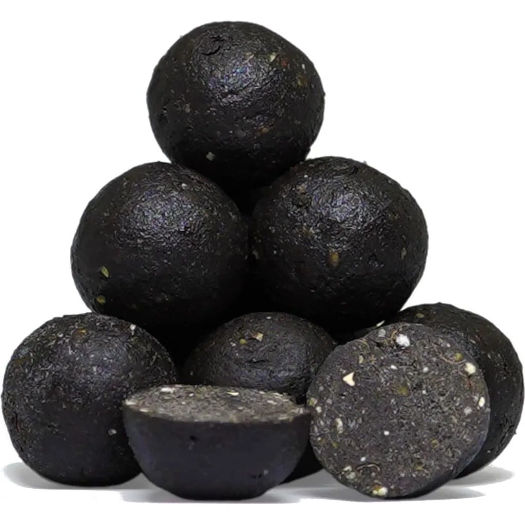 Carp Killers Black Hash Boilies 5kg 24mm Schwarz
