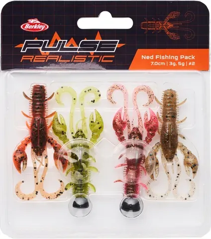 Berkley Ned Fishing Pack 3–5g Craw Freshwater
