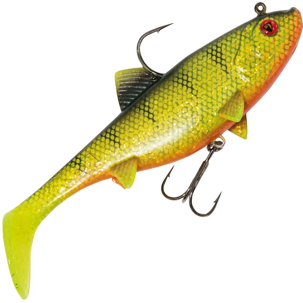 Fox Rage Replicant wobble Swimbait 7.5cm 10g UV Natural Perch