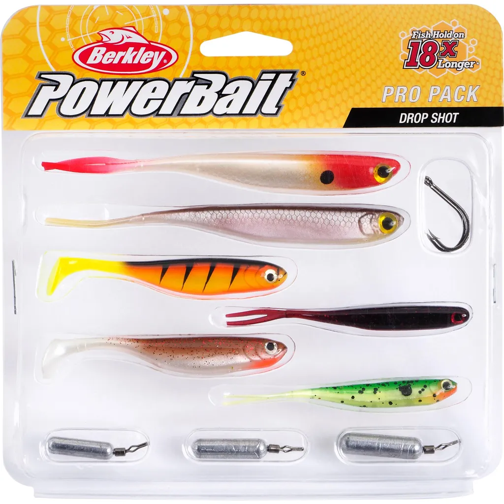 Berkley Pro Pack Drop Shot Kunstköderset 7.5–11.5cm Assorted
