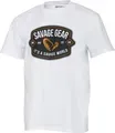 Savage Gear Badge Logo Tee L White