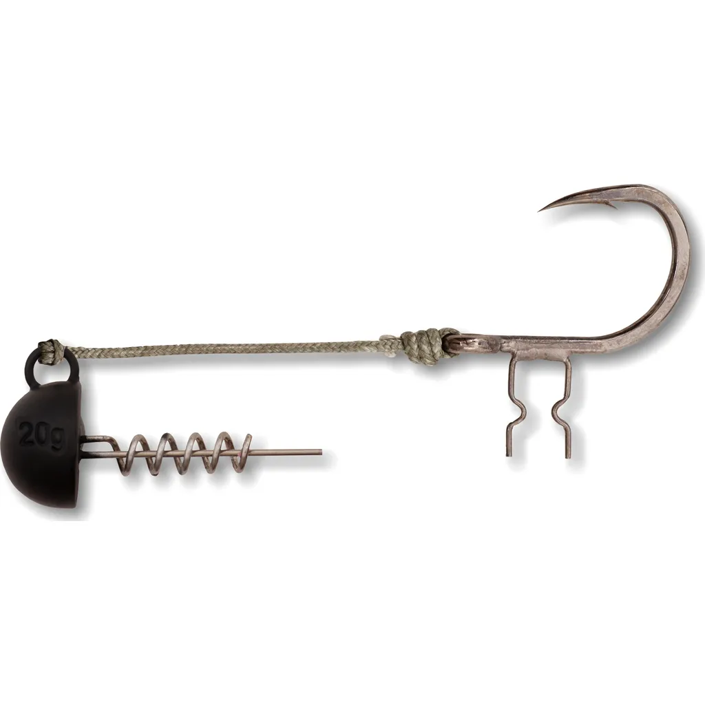 Black Cat Shad Claw Rig #6/0 30g 100kg