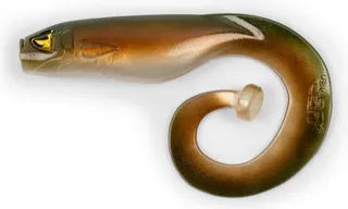 Black Cat Mega Curl Tail Welsköder & Teaser 22cm 29g Eel