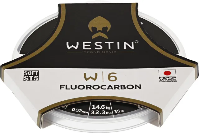 Westin W6 ST3 Fluorocarbon 0,38mm 9,3kg 30m