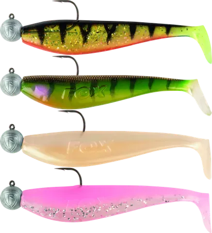 Fox Rage Zander Pro Shad Loaded 10cm 10g 3/0 4pcs