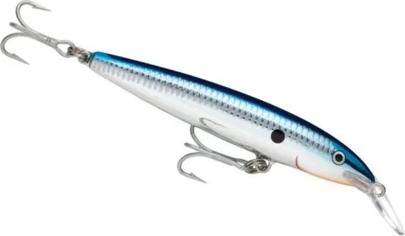 Rapala Floating Magnum Crankbait 18cm 2.7–3.3m 40g Silver Blue