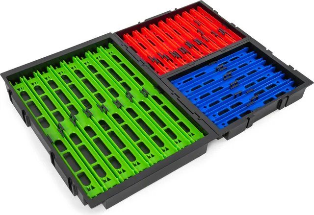 Preston Interlok Winder Tray 18cm Blau