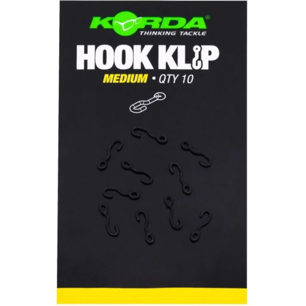 Korda Hook Klip #M 10Stk