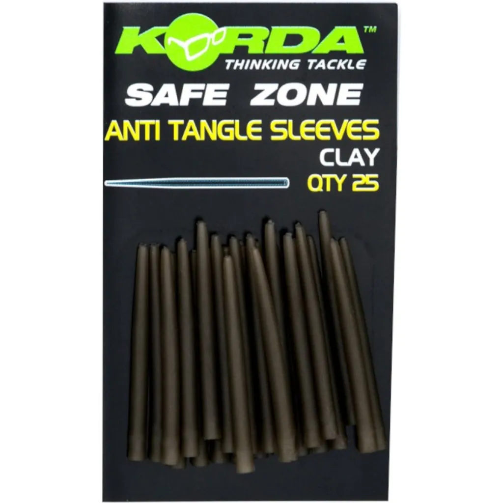 Korda Safe Zone Anti Tangle Sleeves Clay