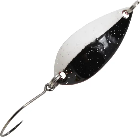 FTM Spoon Salza 3.2cm 3.2g Schwarz-Weiß Mit Glitter/Orange