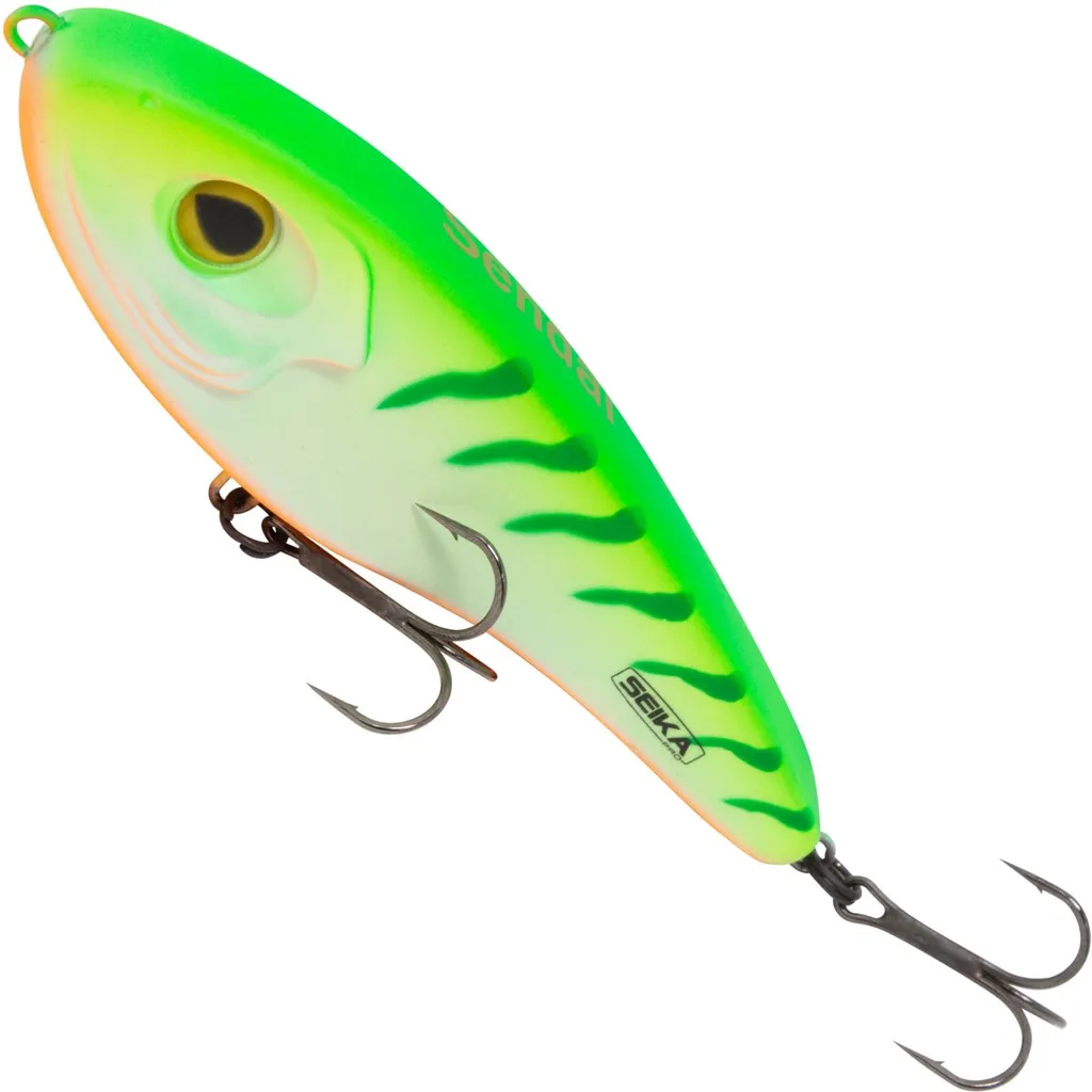 Seika Pro Sendai Jerkbait 11.5cm 32g Green Tiger UV