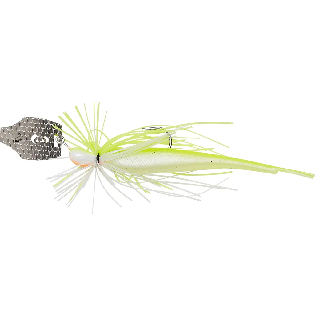 Savage Gear Crazy Swim Jig Skirted Jigs 12.5cm 14.5g Yellow White