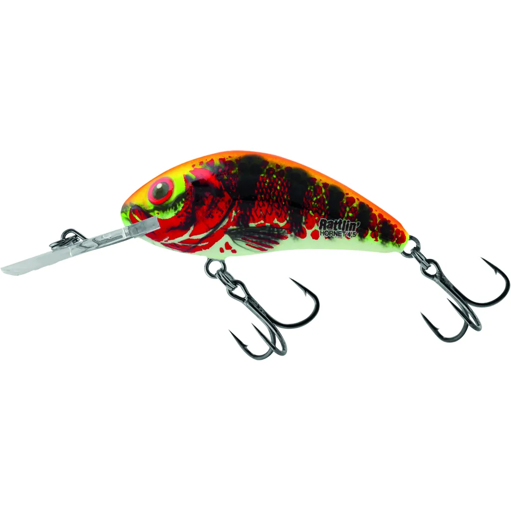 Salmo Rattlin' Hornet Floating Crankbait 5.5cm 10.5g Holo Red Perch