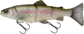 Savage Gear 3D Line Thru Trout Gummifische 15cm 35g Slow Sinking Clear Rainbow Trout