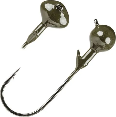 Strike King Tour Grade Football Jig Head 10.6g Green Pumpkin