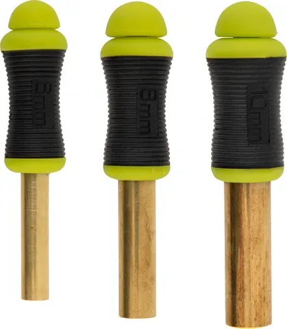 Matrix Compression Punch Set 6–8–10mm Messing/Gummi