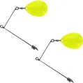 Westin Add-It Spinnerbait Colorado Rig Small Chartreuse Yellow 2pcs