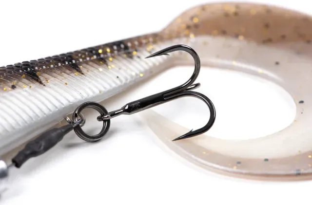 Fox Rage Pro Grub Loaded 17g 12cm Treble #6 UV Glitter Perch