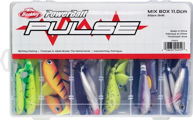 Berkley Pulse Shad MixBox 11cm 30pc