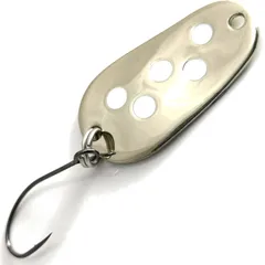 Troutwerk Spoon 2.8cm 3g Silver-Coloured/White Dots