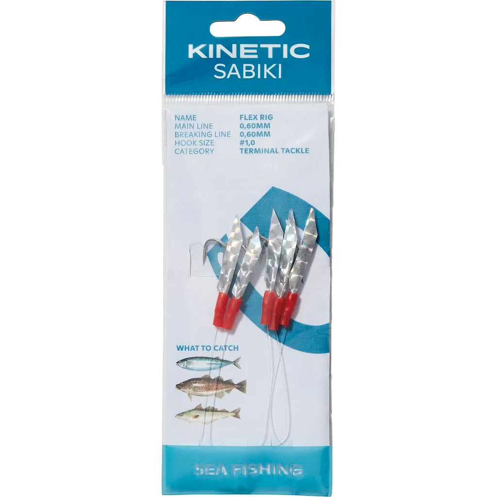 Kinetic Sabiki Holo-Flex #1/0 200cm