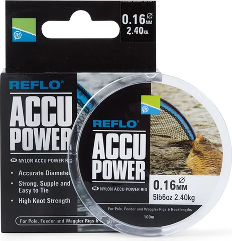 Preston Accu Power Fluorocarbon Line 0.22mm