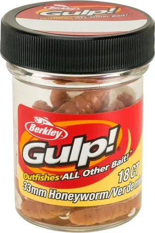 Berkley Gulp! Honey Worm 3.3cm 3.3g Natural