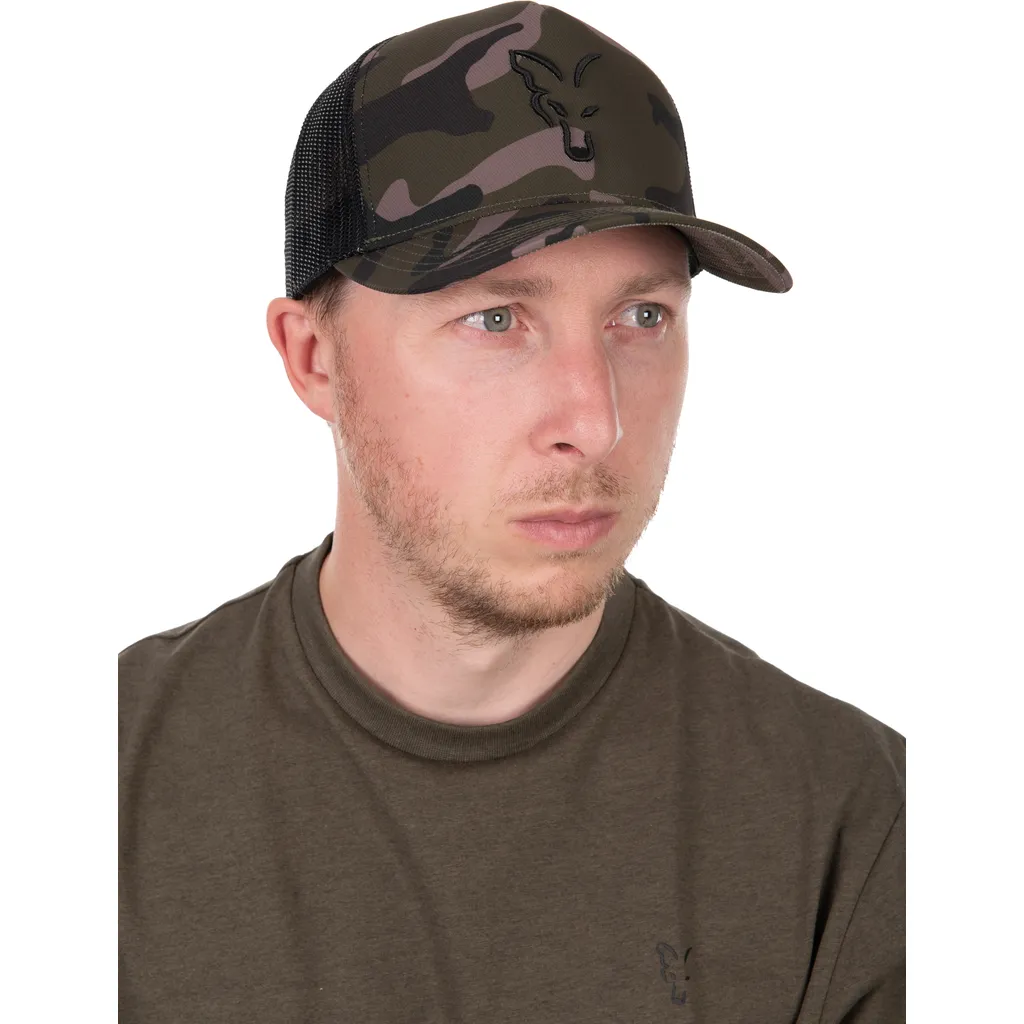 Fox Black Camo Trucker CHH042