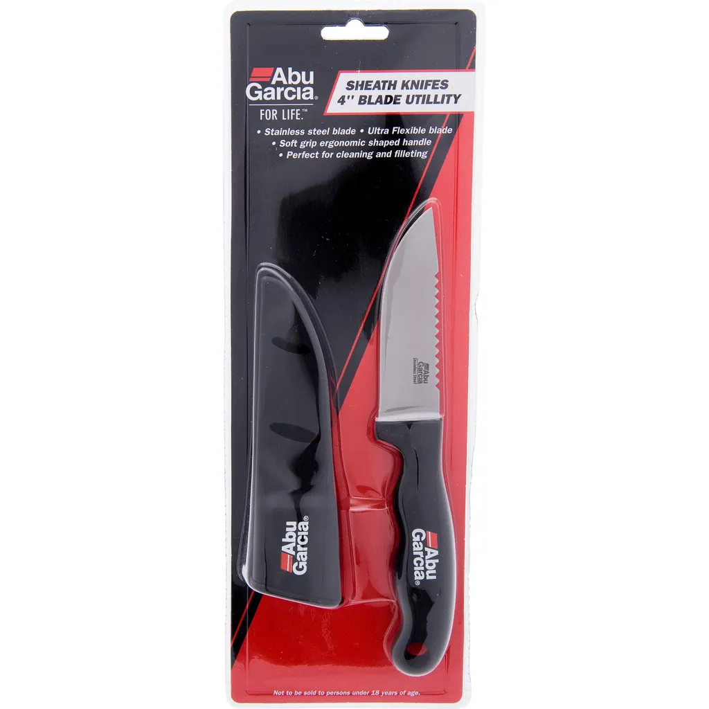 Abu Garcia 4in Angelmesser Rostfreier Stahl