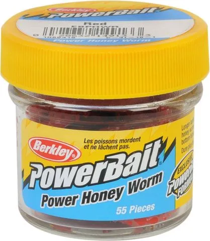 Berkley PowerBait Power Honey Worm 2.5cm 60g Yellow
