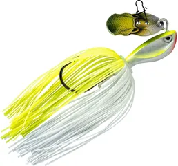 Rapala Rap-V Perch Bladed Jig 8cm 21g Silver Fluorescent Chartreuse