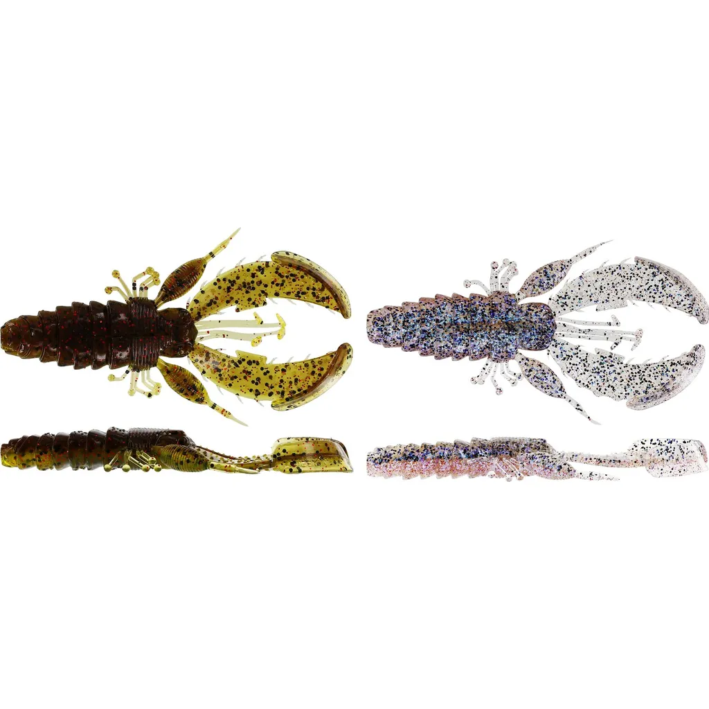 Westin Chebu Rig CreCraw R 'N R Softbaits 7g 6.5cm Dark Water Mix