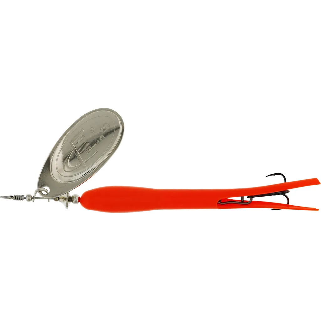 Westin FC UPSTREAM #5 Inline-Spinner 15g Flouro Orange / Silver Blade