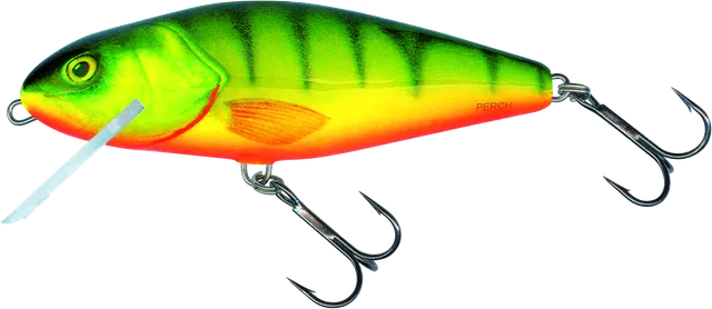Salmo Perch Floating Crankbait 12cm 2–4m 36g Hot Perch