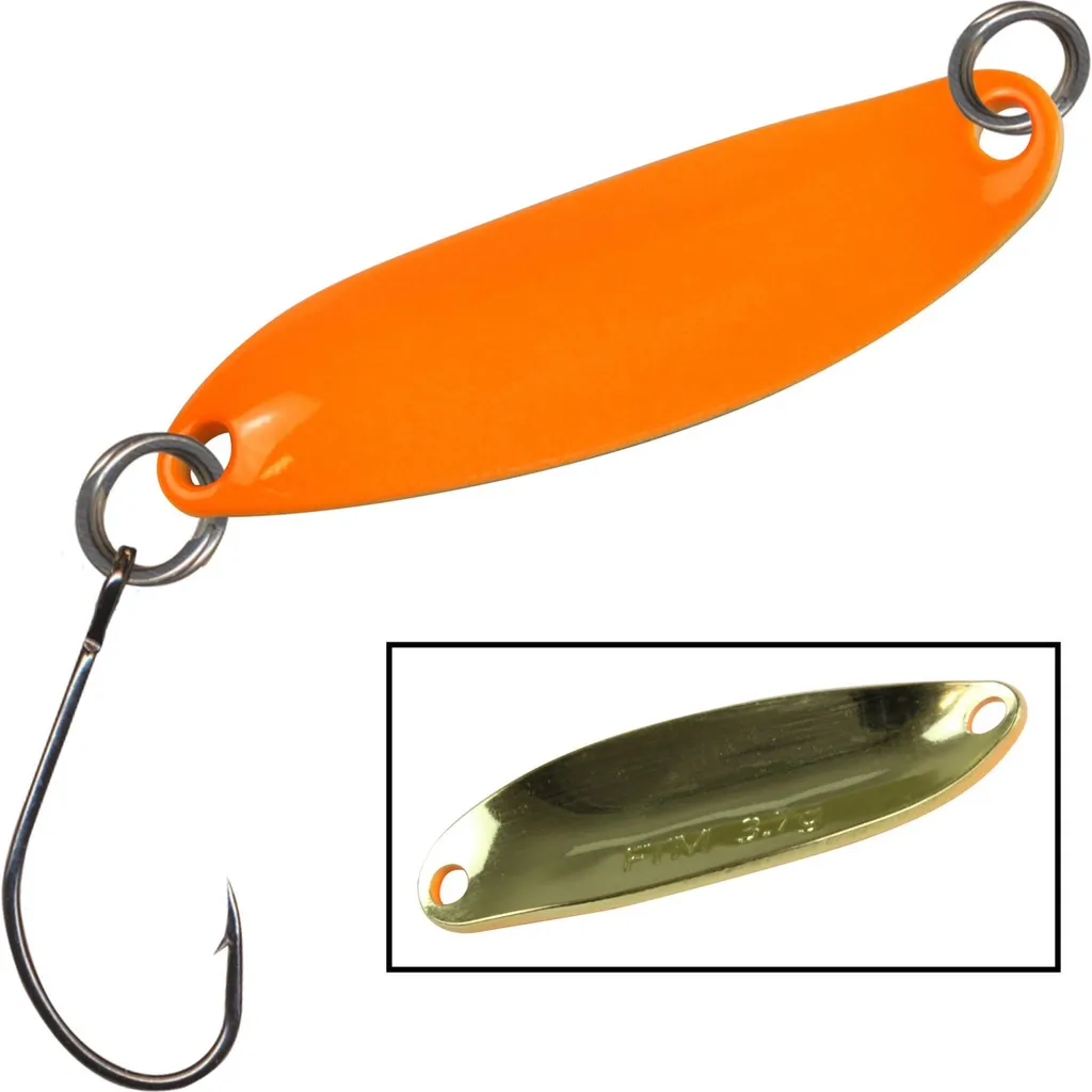 FTM Spoon Hornet 3.9cm 3.7g Orange/Goldfarben