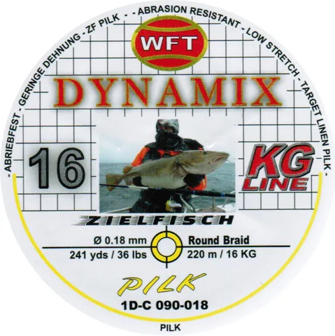 WFT Round Dynamix Pilk 220m Yellow