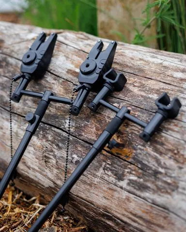 Fox Black Label Slim Buzz Bar 2rods 11–12.5cm 12mm Aluminium