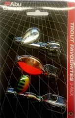 Abu Garcia Trout Favourites 3pc Blade Bait