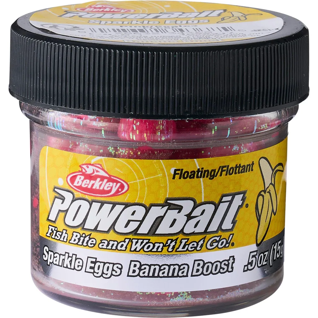 Berkley Sparkle Power Eggs Floating Magnum Softbaits 1pc 14g Pink Scales